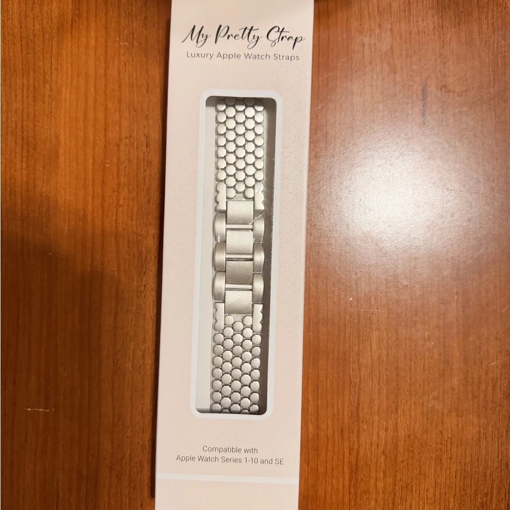Silver Luxury Watch Strap - Picture 1 of 3